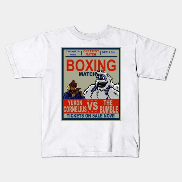 Yukon vs bumble Kids T-Shirt by Undeadredneck